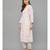 Ethnava Peach Modal Cotton Lucknowi Chikankari Women's Kurta