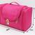 atorakushon    Nylon Hanging Travel Toiletry Bag Cosmetic Makeup Storage Box Vanity Organizer Jewellery Pouch (Pink)