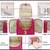 atorakushon    Nylon Hanging Travel Toiletry Bag Cosmetic Makeup Storage Box Vanity Organizer Jewellery Pouch (Pink)