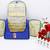 atorakushon ®Nylon Hanging Travel Toiletry Bag Cosmetic Makeup Storage Box Vanity Organizer Jewellery Pouch (Royal blue)