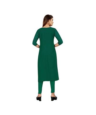 Green Georgette Embroidered with Sequins Dress Material With Duptta 2