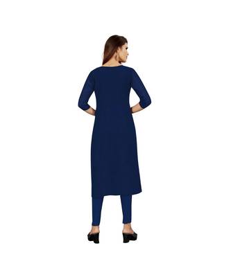 Blue Georgette Embroidered with Sequins Dress Material With Duptta 2