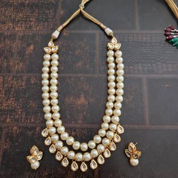 White necklaces 1