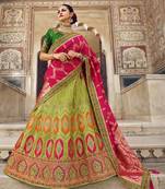 Woven Banarasi Art Silk Lehenga