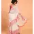 Suta Women White Pure Cotton Saree With Polka Printed Ruffle Border