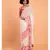 Suta Women White Pure Cotton Saree With Polka Printed Ruffle Border