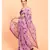 Suta Women Lavender & Purple Polka Dots Printed Pure Cotton Saree