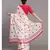 Suta Women White & Red Polka Dots Printed Pure Cotton Saree