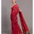 Suta Red & Beige Pure Cotton Polka Dots Printed Saree