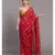 Suta Red & Beige Pure Cotton Polka Dots Printed Saree