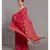 Suta Red & Beige Pure Cotton Polka Dots Printed Saree
