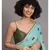 Suta Blue & Brown Polka Dots Printed Pure Cotton Saree