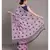 Suta Lavender & Black Polka Dots Printed Pure Cotton Saree