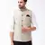 Grey Silk Blend Nehru Jackets