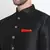 Black plain silk blend jodhpuri-sherwani