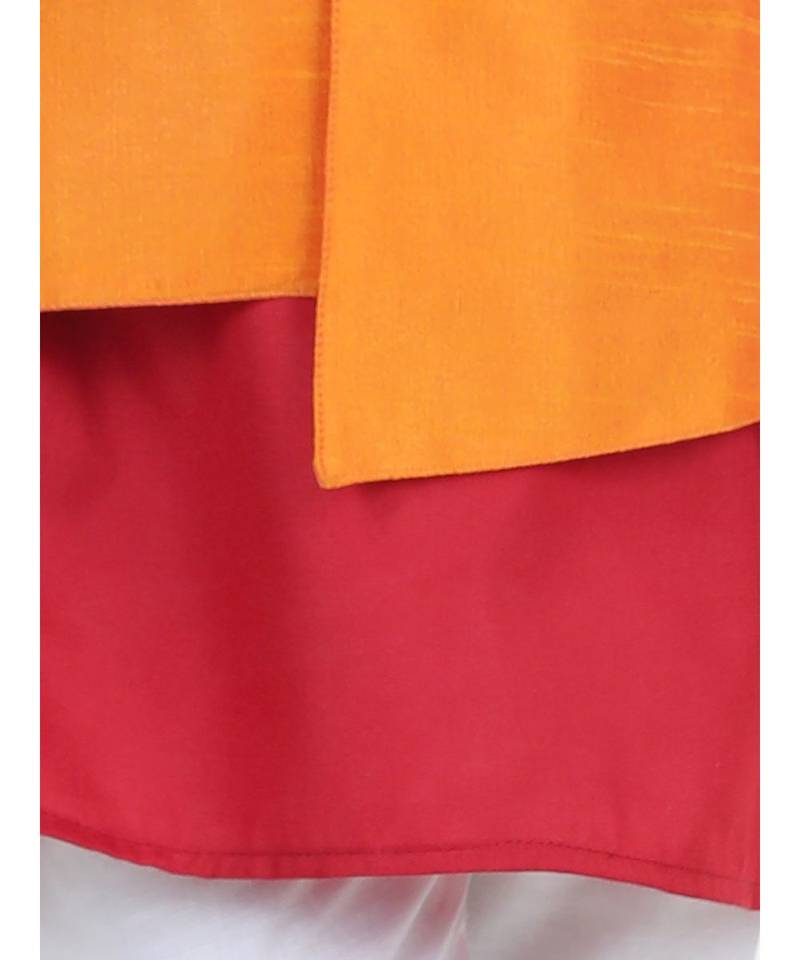 Boys Party Waistcoat Jacket for Boys- Yellow