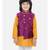 Boys Party Waistcoat Jacket for Boys- Purple