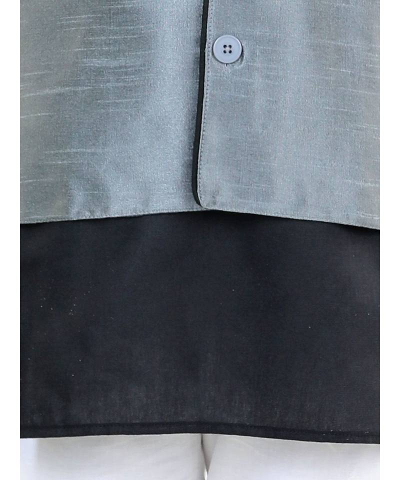 Boys Party Waistcoat Jacket for Boys- Gray