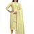 Light-green embroidered chanderi salwar