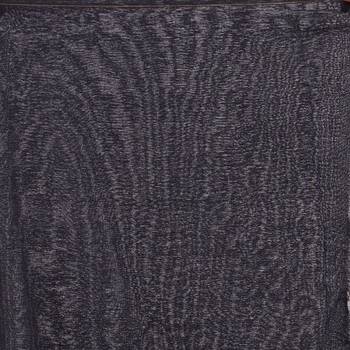 Black hand woven bengal handloom saree with blouse 5