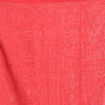 Red hand woven bengal handloom saree with blouse 5