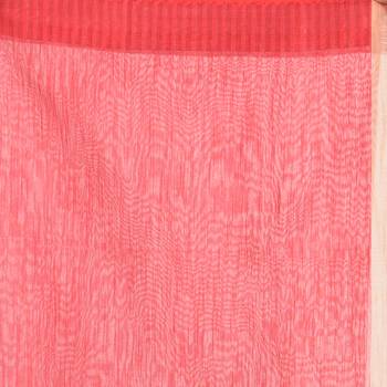 Red hand woven bengal handloom saree with blouse 5