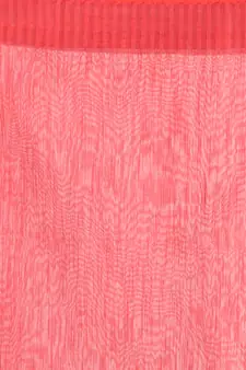 Red hand woven bengal handloom saree with blouse