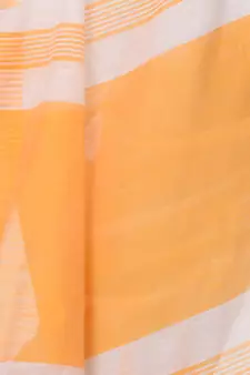 Multicolor hand woven bengal handloom saree with blouse