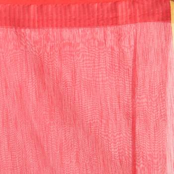 Multicolor hand woven bengal handloom saree with blouse 5