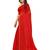 Red printed pure nazneen saree with blouse