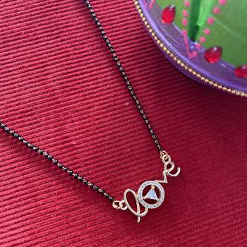 Gold mangalsutra 1