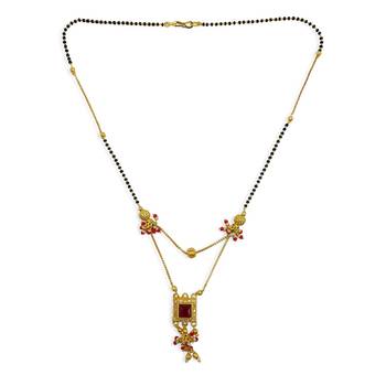 Gold mangalsutra 4