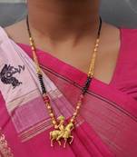 Gold mangalsutra