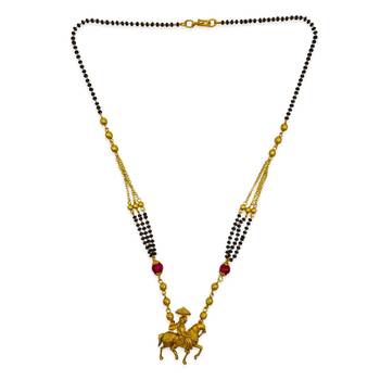 Gold mangalsutra 5