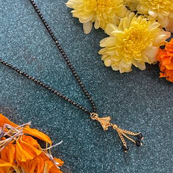 Gold mangalsutra 1