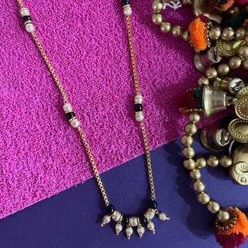 Gold mangalsutra 1