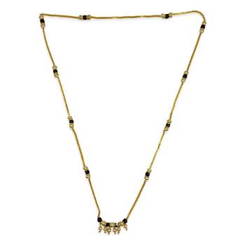 Gold mangalsutra 4