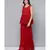 Kvsfab Women Red Embroidered Pleated Kurta with Palazzos & Dupatta