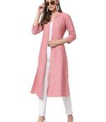 Largish Cotton Red A-line Shrug