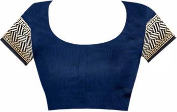Multicolor Embellished Saree with Blouse 4