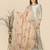 Peach Chinon Chiffon Dupatta With Embellishments And Stone Work