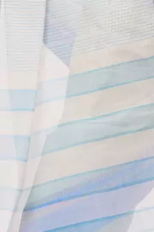 White hand woven bengal handloom saree 