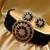 Black Crystal CZ Choker Stylish Jewellery Set