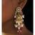 Rustic Floral White and Pink Danglers