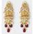 Rustic Floral White and Pink Danglers