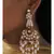 Asthetic Red Pink and White Chandbali