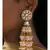 Shimmery Red Pink and White Decorative Jhumki