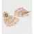 Pink White and Red Tassel look-a-like Jhumki
