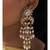 Starlite Red and White Takkar Work Jhumki