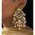 Micro-Indulgance White and Green Modern Chandbali
